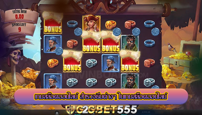 เกมสล็อตออนไลน์ สำรวจธีมต่างๆ ในเกมสล็อตออนไลน์